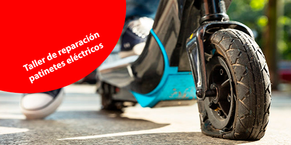 Taller reparaciónd e patinetes en Cambrils